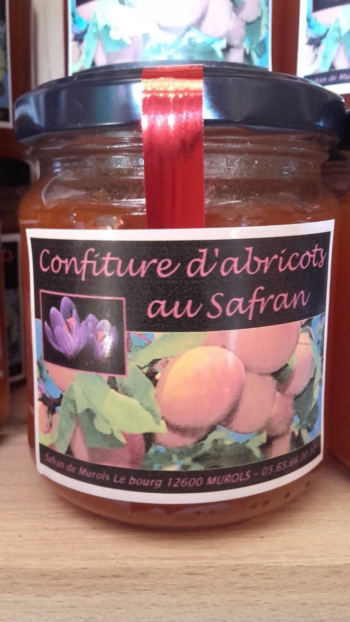 Confiture d'abricots au safran