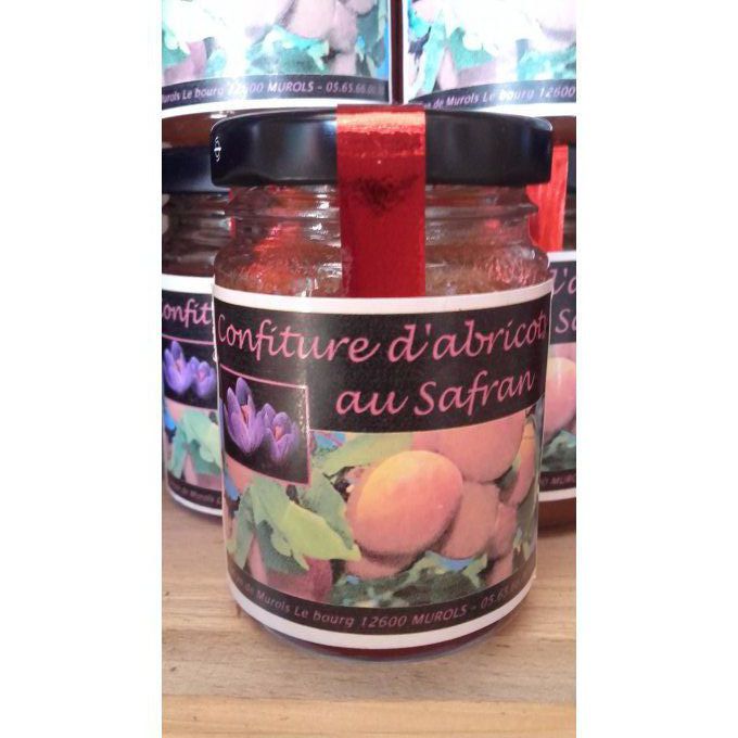 Confiture d'abricots au safran