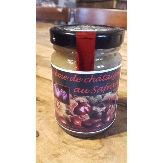 Crème de châtaignes au safran