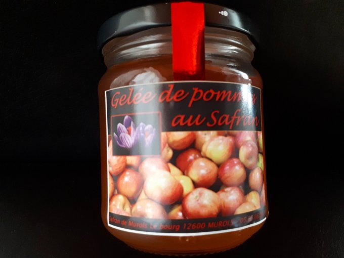 Gelée de pommes au safran