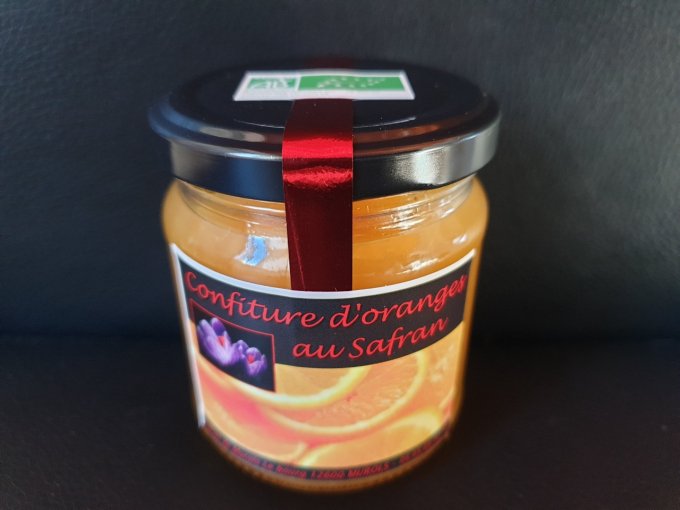 Confiture extra d'oranges au safran