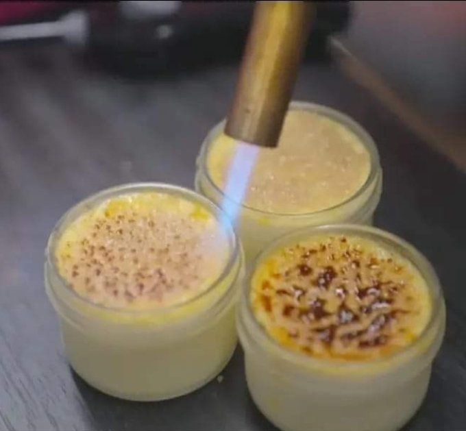 Crème brûlée au safran
