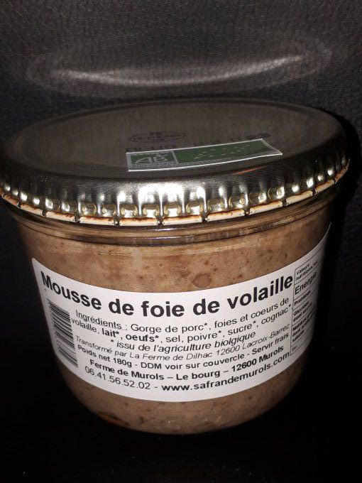 Mousse de foie de volaille bio